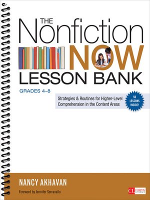 cover image of The Nonfiction Now Lesson Bank, Grades 4-8
